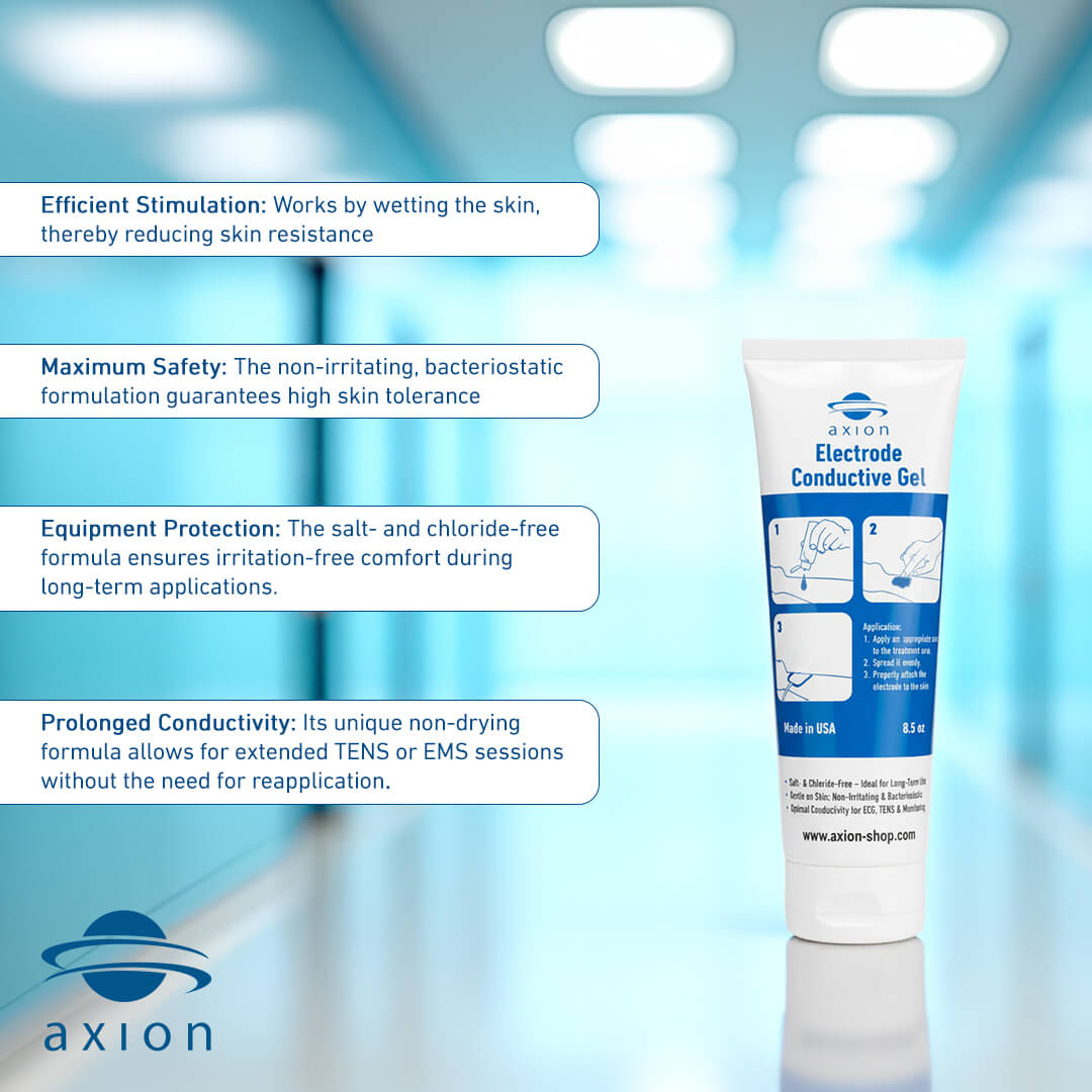 Conductive Electrode Gel for TENS Unit Pads 8.9oz