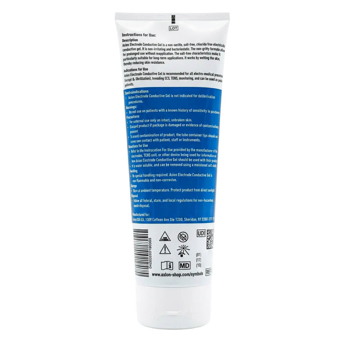 Conductive Electrode Gel for TENS Unit Pads 8.9oz